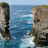 Klettertour am Yesnaby