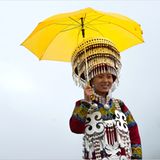 Schwerer Kopfschmuck