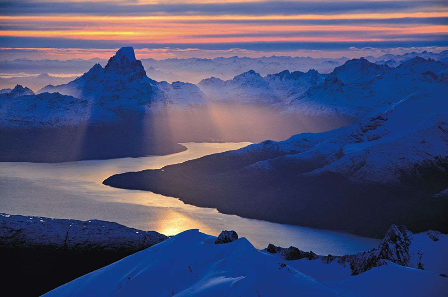 Morgenstimmung am Monte Buckland