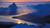 Morgenstimmung am Monte Buckland