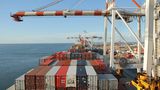 Die NYX Galaxy im Hafen von Brisbane
