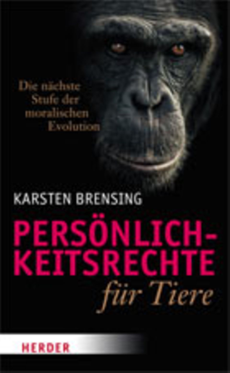 Schutz für Wale: Karsten Brensing Persönlichkeitsrechte für Tiere Herder Verlag 2013 200 S., 17,99 Euro Mehr Informationen
