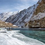 Immer am Wasser entlang