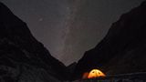 Nachts im Himalaya
