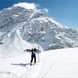 Auf Skiern zum Gipfel