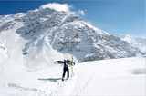 Auf Skiern zum Gipfel
