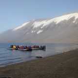 Andrang vor Spitzbergen