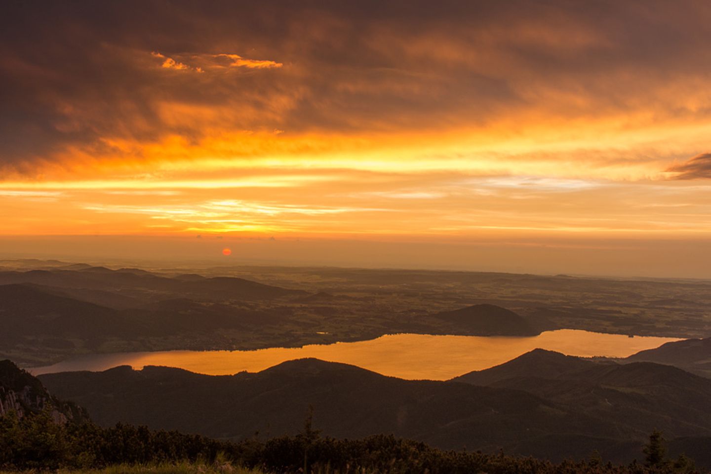 Lichtstimmung in den Bergen, Österreich