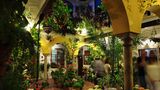 Patio bei Nacht