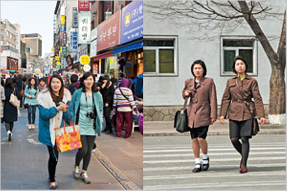 Fotogalerie: Die zwei Gesichter Koreas
