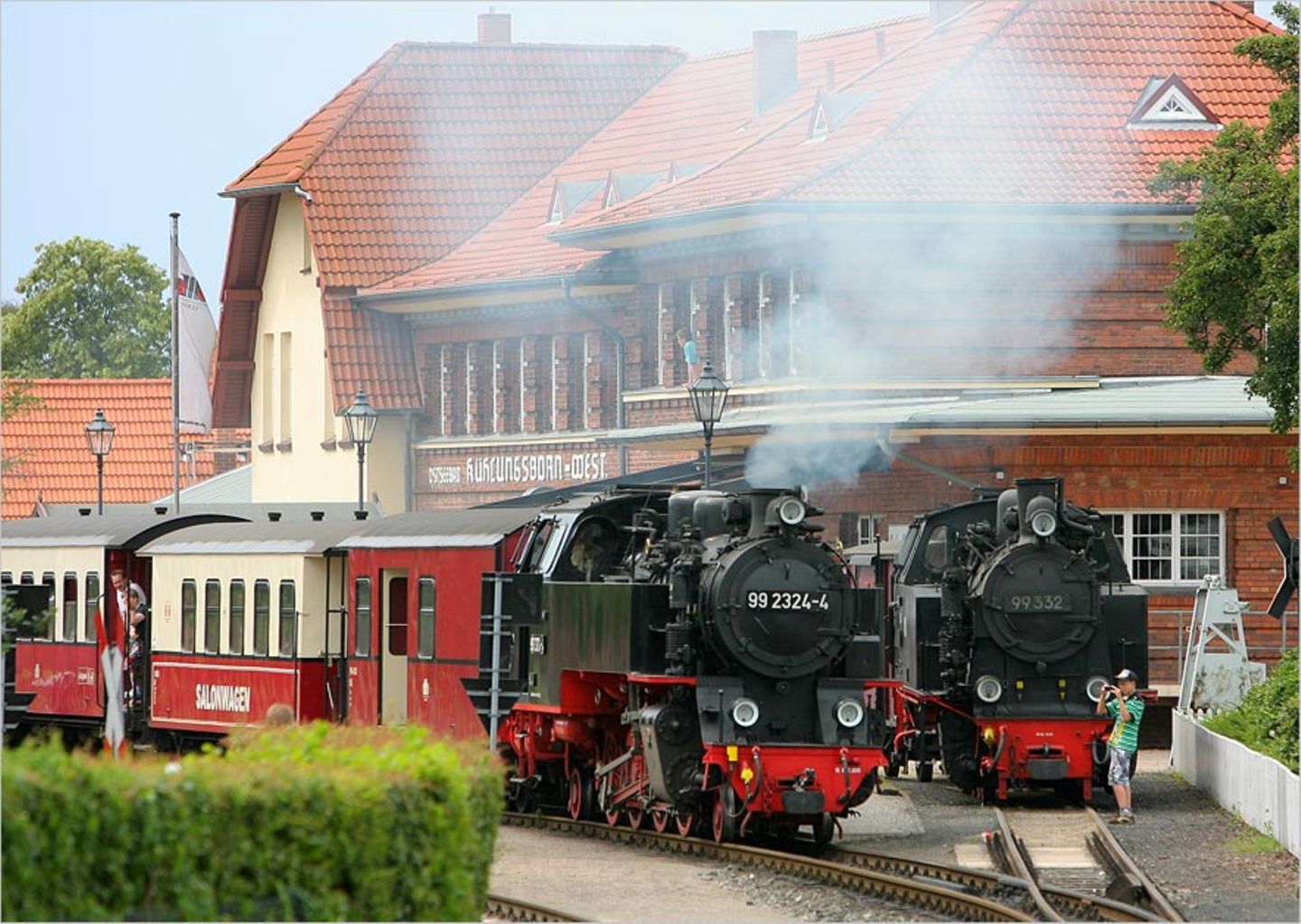 Reisen wie zu Uromas Zeiten: die Kleinbahn "Molli" in Kühlungsborn
