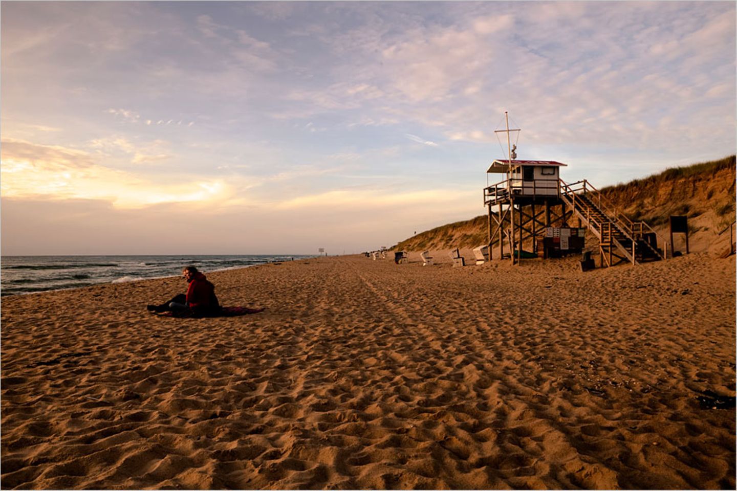 Der Klassiker: der Strand von Rantum auf Sylt
