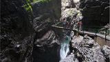 Unbedingt anhalten: an der Breitbachklamm bei Oberstdorf