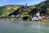 Zwischenstopp: an der Burg Pfalzgrafenstein