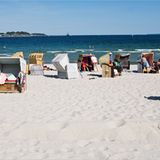 Zwischenstopp: Strand von Eckernförde