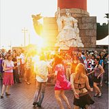 Tanz auf dem Pflaster