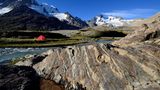 Zelten im Valle Hermoso