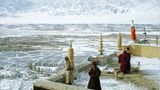 Auf dem Dach des Klosters Thiksey (1982)