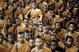 Die Mönche in Tibet
