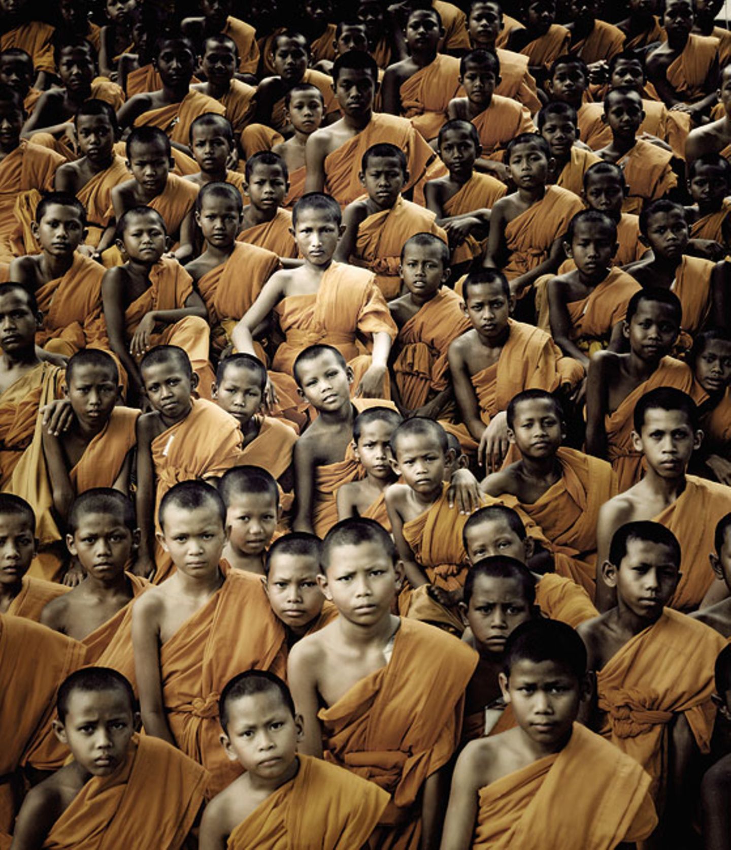Die Mönche in Tibet