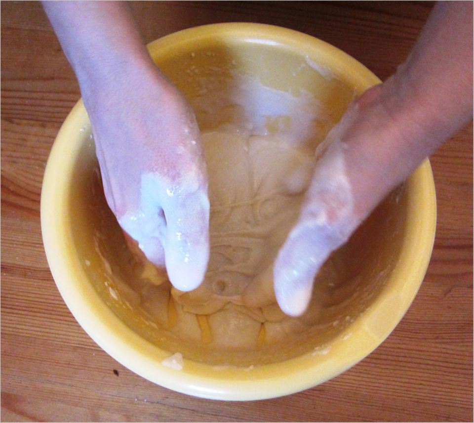 Den Salzteig herstellen