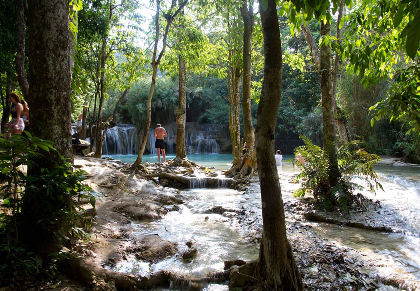 Tat Kuang Si Wasserfall, Luang Prabang, Laos