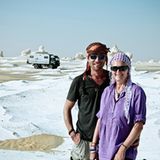 Selbstpoträt in Ägypten