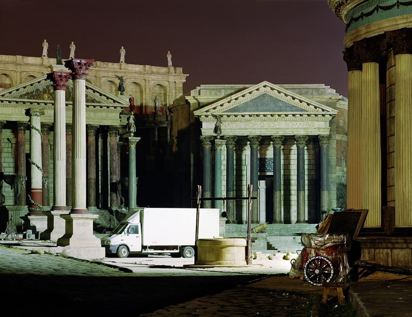 Rome-Filmset, Cinecittà-Studios, Rom, Italien Rome-Filmset, Cinecittà-Studios, Rom, Italien