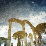 Beim Canopus, Hadriansvilla, Tivoli, Italien 2009