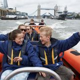 Im Speedboat über die Themse rasen