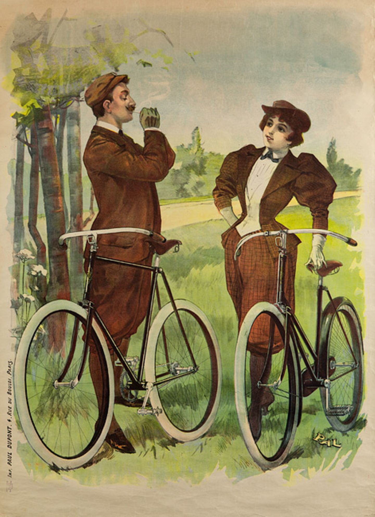 Werbeplakat