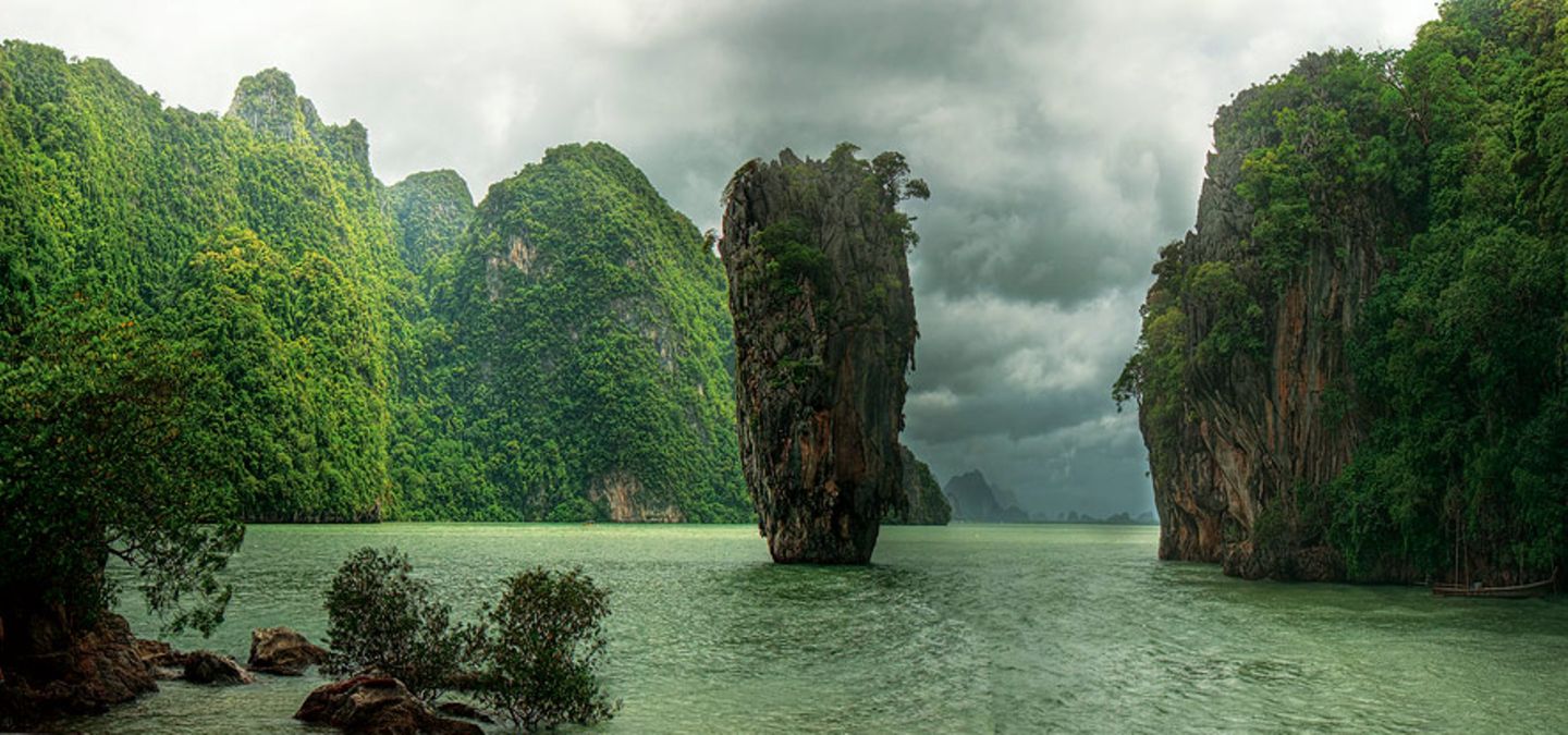 Phang-Na-Bucht, Südwest-Thailand Phang-Na-Bucht, Südwest-Thailand