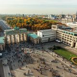 Berlin aus halber Höhe
