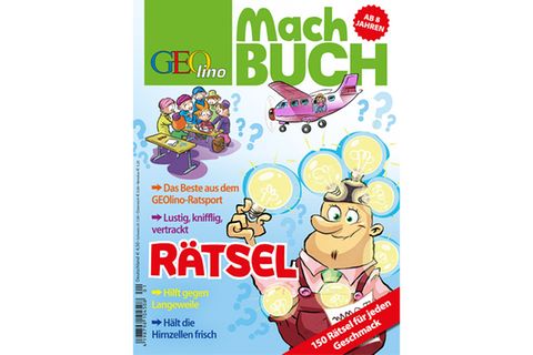 Machbuch: GEOlino Machbuch - Rätsel