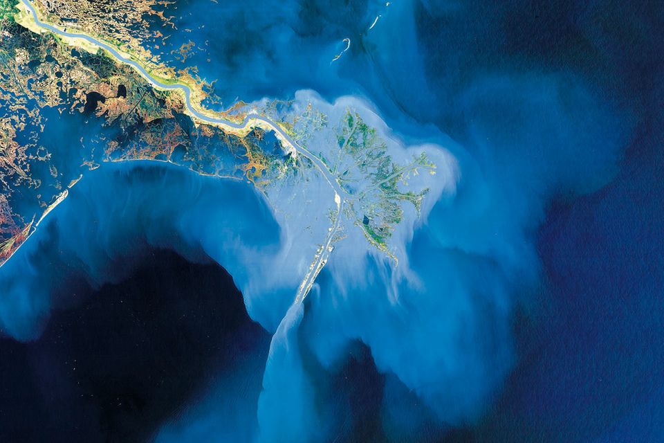Satellitenfotos: Erd-Kunst