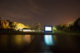 Open-Air-Kino: Hillcrest Quarry, Kapstadt, Südafrika