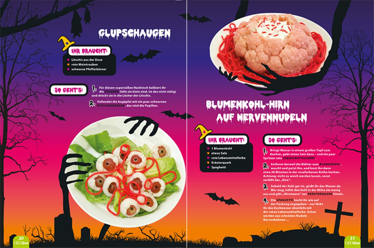 Kreativ: Das GEOlino-Machbuch: Halloween - Bild 5