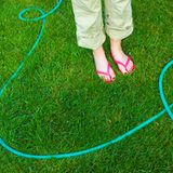 Redewendung: Auf dem Schlauch stehen