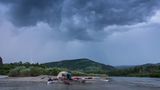 Dunkle Wolken