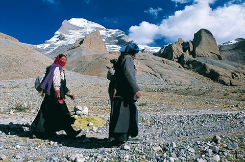 Pilgerweg: Der schwierigste Pilgerpfad der Welt - rund um den Kailash ...