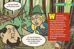 Wikinger: Comic: Eine Frau steht ihren Mann - Bild 2