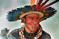 Asurini do Tocantins-Mann, Pará, Brasilien