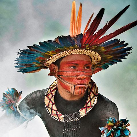Asurini do Tocantins-Mann, Pará, Brasilien
