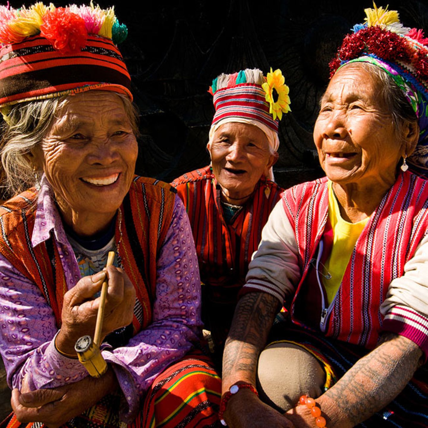 Igorot-Frauen, Baguio City, Philippinen