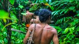 Mentawai-Männer, Siberut, Mentawai-Inseln, Indonesien