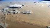 Sandsturm über der Sahara