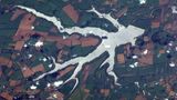 Krasnopavlivsk-Speicherbecken, Ukraine