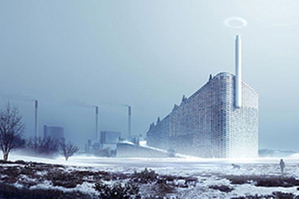Müllheizkraftwerk: Alpenglühen in Kopenhagen