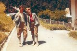 Partnerlook auf dem Wanderweg