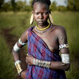 Stil im Ohrläppchen